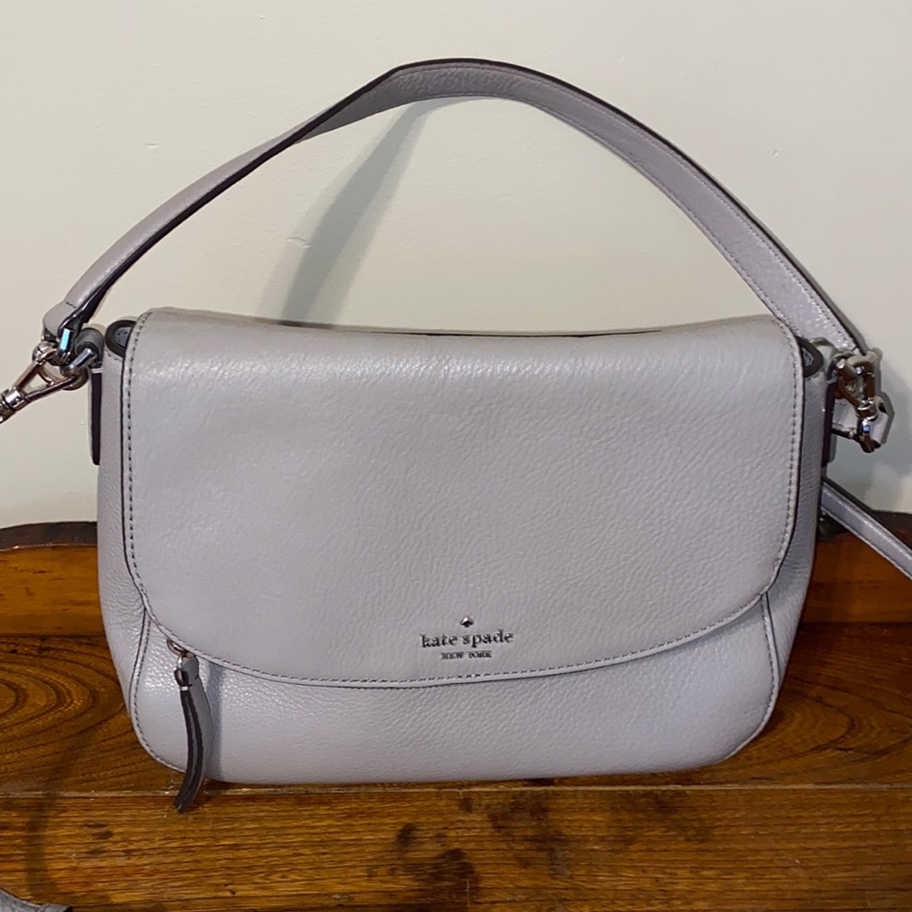 Kate Spade bag.Soft taupe.Medium flap shoulder bag